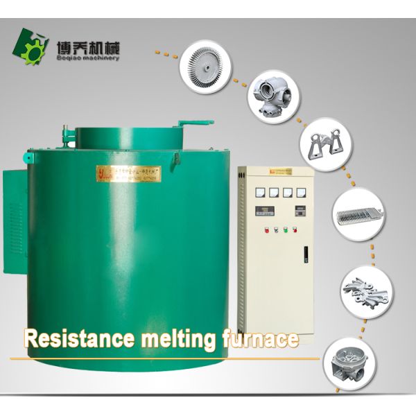 Electric Resistance Industrial Melting Furnace For Aluminum Zinc Alloy Melting