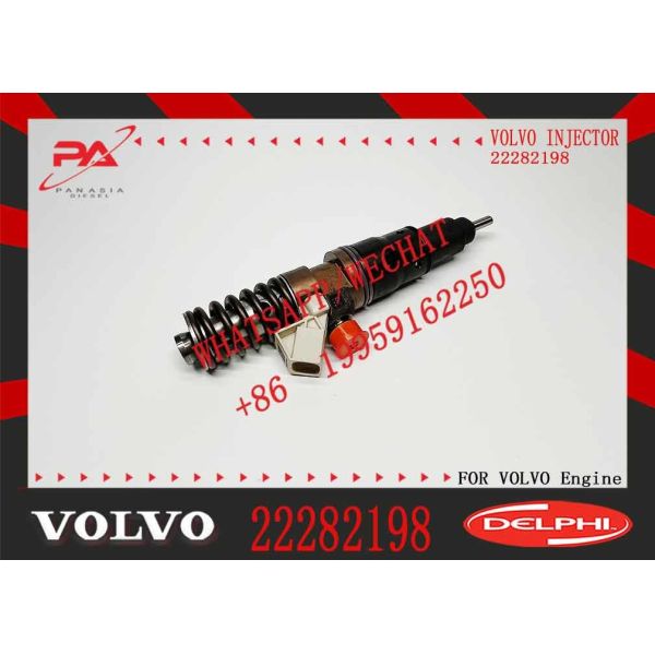 22282199 22282198 Common Rail Unit Fuel Injector SN514272048 SN015632060 BEBJ1F06001 85013800 22378580 for Volvo FH4 Engine