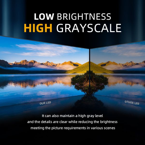 2024 Cailiang Flexible Module LED Display Screen for Hotels Pixel density 422500Dots/m2