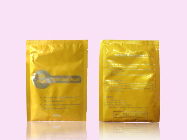24k Gold Active Face Mask Powder Mineral Material Anti Aging / Anti Wrinkle