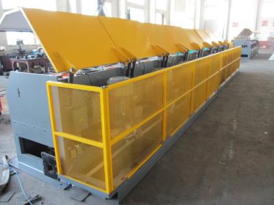 Straight Line Wire Drawing Machine Parts With Frequency Motor Blue Color