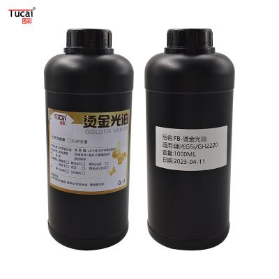 High gloss UV bronzing varnish for Ricoh G5/G6/G5i/GH2220/ Konica