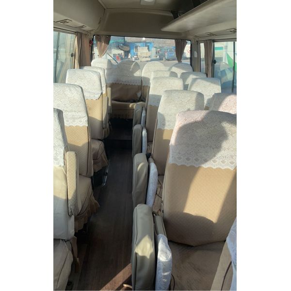 Second Hand Bus For Africa Market Sell 25 Seater Used Toyota Coaster 30 Seater Bus
