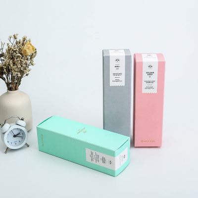 Logo Printing Pink Cosmetic Packaging Box UV Coating Lipstick Packaging Box