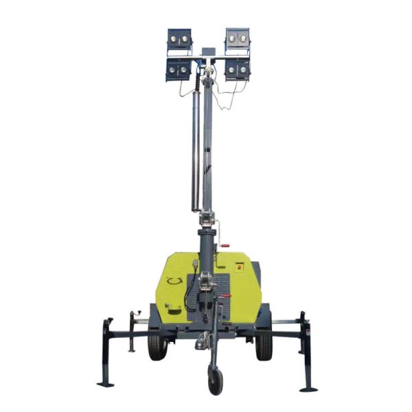 9m Trailer Mobile Lighting Vehicle 6KW Diesel Mobile Lighting System