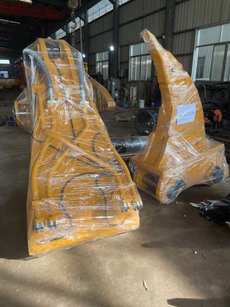 Mining Construction Work Excavator Rock Ripper Boom Arm For SY550