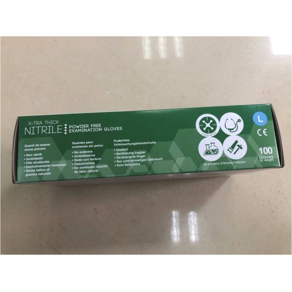 Disposable Nitrile Medical Examination Gloves For Healthcare Protective