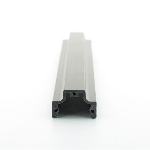 Flexible High Gloss PE Profile Black Furniture U Channel Extruded Plastic Profiles Plastic Customized