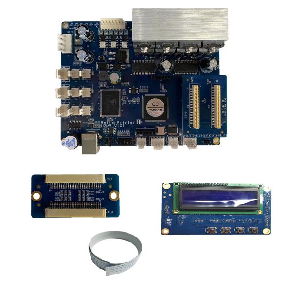 Tx800 todo en un Mainboard para la impresora ULTRAVIOLETA Board del espacio de aparcamiento de la publicidad de la pintura de Crystal Label Inkjet Printer Wall