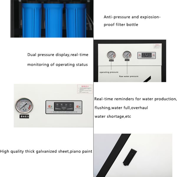 Commercial Reverse Osmosis Water Treatment Machinery Purification Systems and Systems for Water Treatment