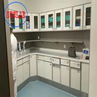 Des bancs de travail de laboratoire réglables à étagère en verre avec tiroirs - solution idéale pour les rayonnages de réactifs