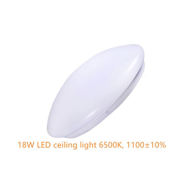 18W CCT 6500K Flat Panel Led Ceiling Lights Customized For Office / Bedroom