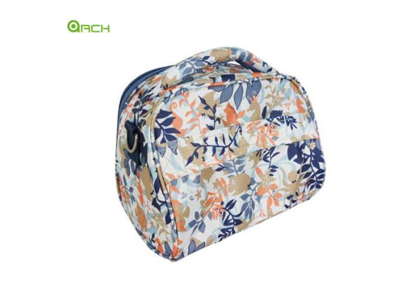Beautiful Cosmetic Vanity Duffle Travel Luggage Bag with Top carry handle