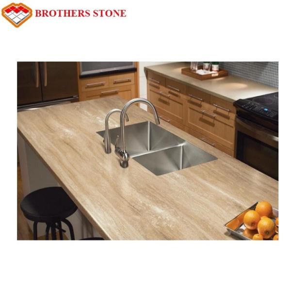 Natural beige marble tiles cheap travertine