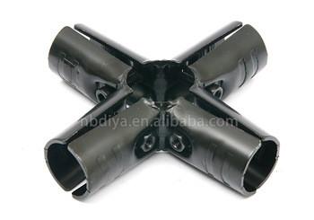 Corrosion Resistance Lean Tube Connector Pipe Joint System Fasten Style
