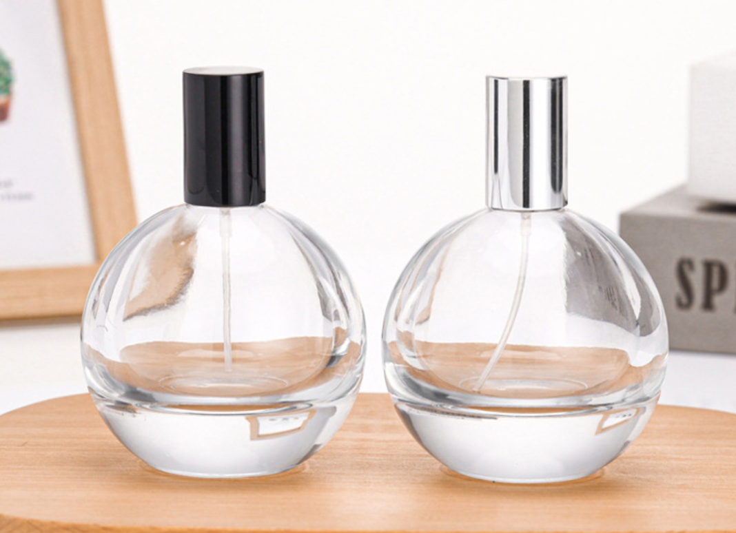 белая стеклянная подводная лодка ароматерапии духов 75ml разливая брызги по бутылкам 15 штифтов косметические пустые