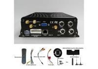 Gravador de vídeo móvel híbrido do cartão do caminhão 5CH AHD IPC DVR SD