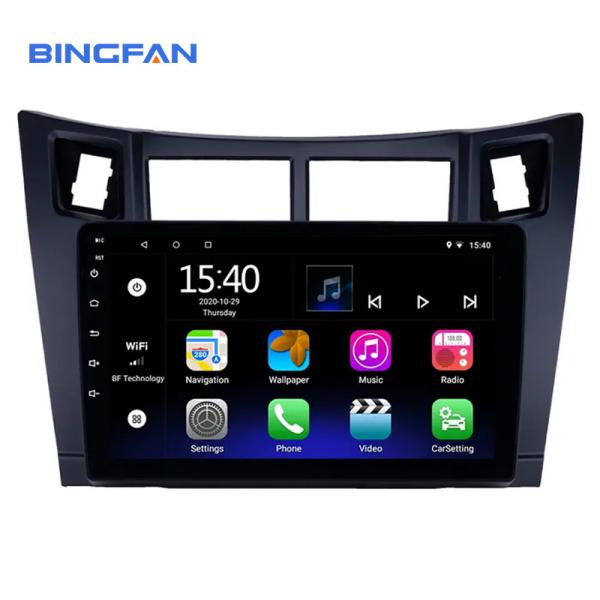 9 Inch 2 din GPS Navigation System Touch Screen Android Video Car Radio for Toyota Yaris 2005-2011 Car DVD player