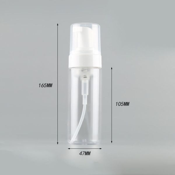 150ml PET empty wash bottles lab washing bottle supplier pet plastic cosmetic bottles