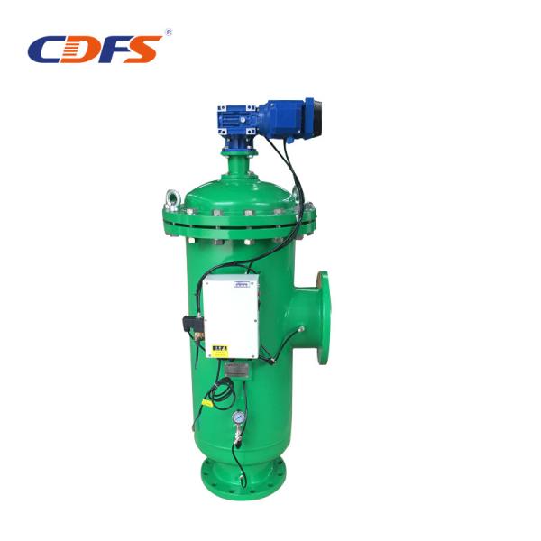 410 / 450V Automatic Water Filter 65 ℃ Working Temperature ISO 9001 Certificated 