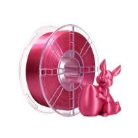 Imprimante 3D à haute vitesse Filament 1 kg Filament en rose de soie rouge 1,75 mm PLA+