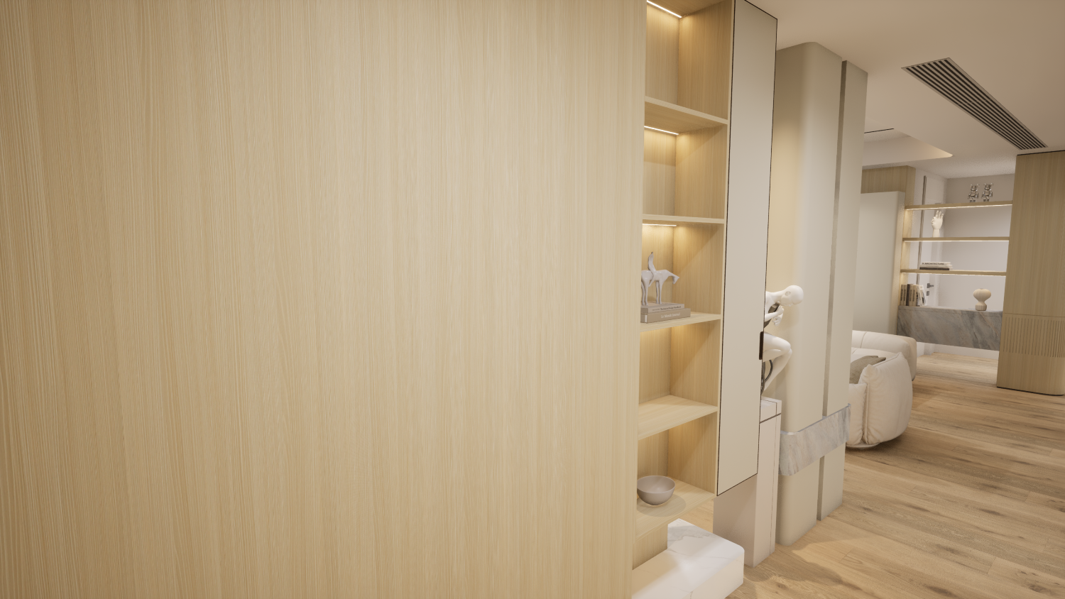Formaldehyde Free Melamine Faced Particle Board 1220x2440mm High Eco Friendly