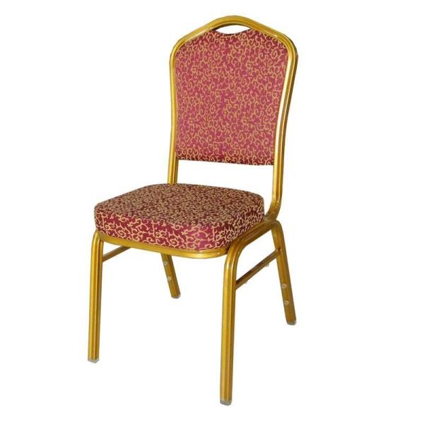 Fabric Metal Frame Banquet Chair For Hotel Wedding Event OEM