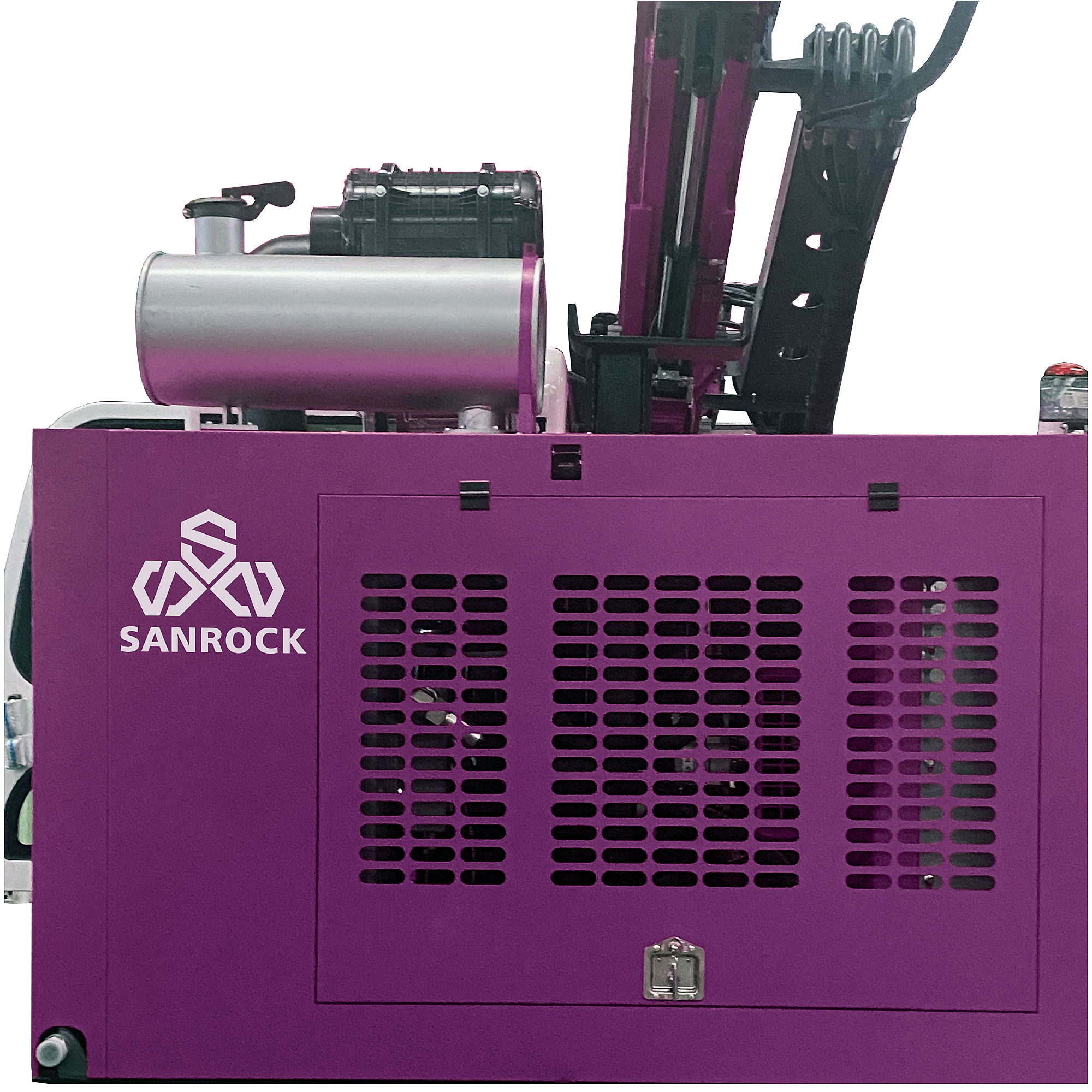 Screw Pile Driver Machine Alignment Control Precision Depth Borehole 30m Solar Photovoltaic Pile Driver
