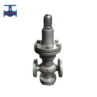 Valve réductrice de pression de vapeur en acier coulé avec certification ISO