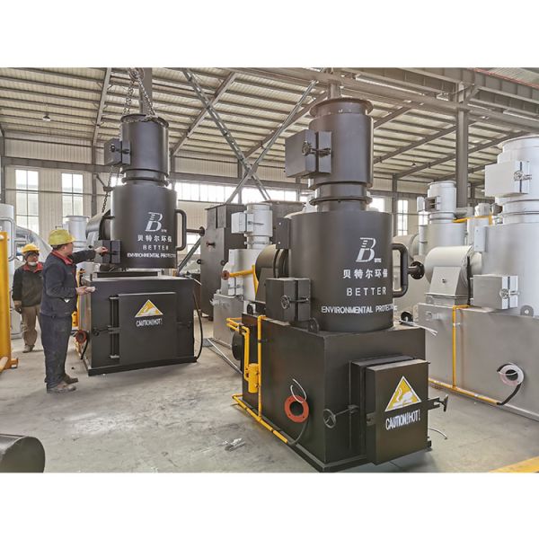 Incinerador de residuos médicos en venta Horno de residuos para hoteles y hospitales
