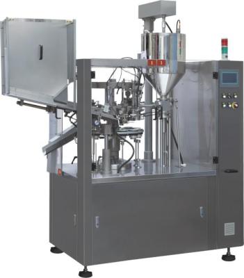 Máquina automática de preenchimento e vedação de tubos de plástico