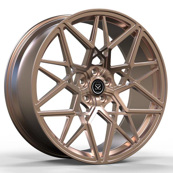 19 and 20 Inch Ford Mustang Bronze Forged Wheels