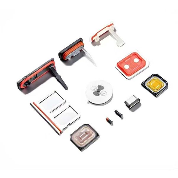 LSR Mobile Phone SIM Card Tray Overmolding Machine Waterproof Silicone Molding Equipment For Card Trays