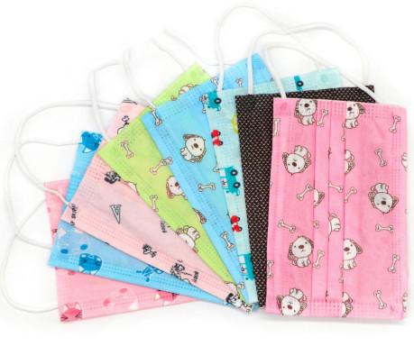 Earloop Style Disposable Children Mask Lightweight For Housework / Gardening