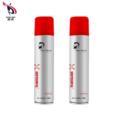 Transparent Strong Hold Hair Spray With Water Ingredients Curl Defining