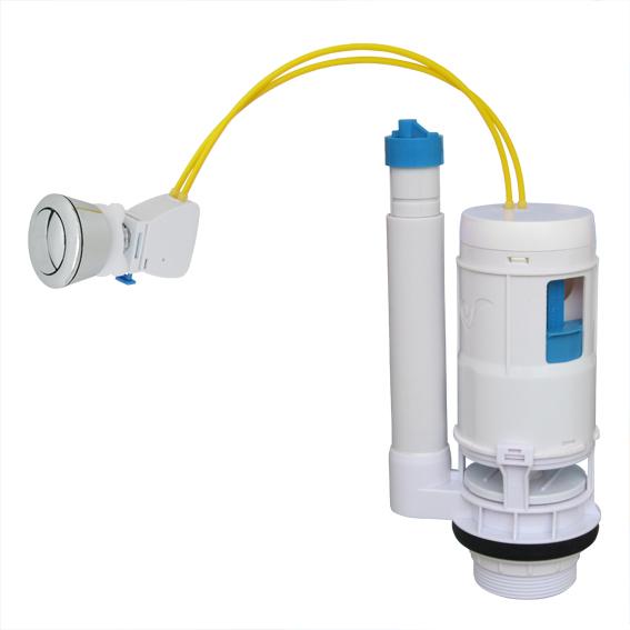 Flush Valve Double Cable Control Compact Design For 2 PC Toilet Dual Flush From Xiamen China