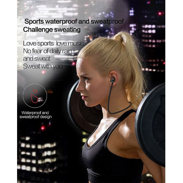 180 резервного времени M8 часов Neckband Bluetooth Earbuds спорт