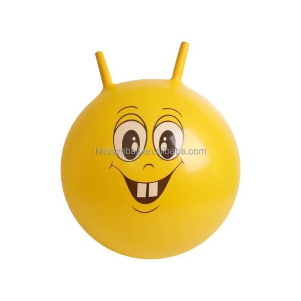 Gymnic Junior Hop 45cm Spring Jumping Ball Colorful