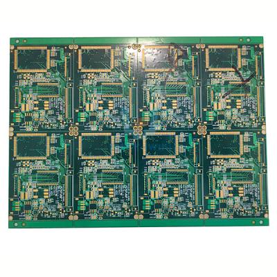 Double Layers 8Oz Prototype PCB Assembly Black Soldmask White Silkscreen Green Surface