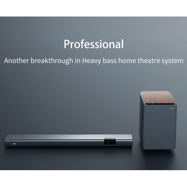 Wireless USB Bluetooth Soundbar With Subwoofer 2.1 Channel Home Theater Soundbar