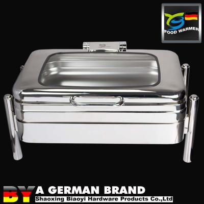 Store Eco Friendly SUS 304 Stackable Chafing Dish With Flexible Heating