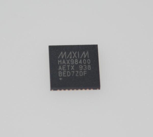MAX98400A Class D Amp with 20W Output, 92% Efficiency, I2C Control, Integrated Boost, 8ms Startup, Full Protection, & 6.5μV Noise for Premium Portable Audio