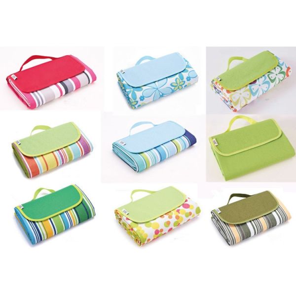 Reusable Outdoor Picnic Accessories Oxford Cloth Washable Picnic Blanket