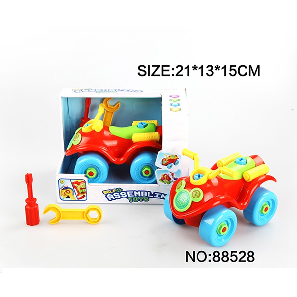 Multi Colored Kids Excavator Toy Truck , Toy Construction Vehicles Set