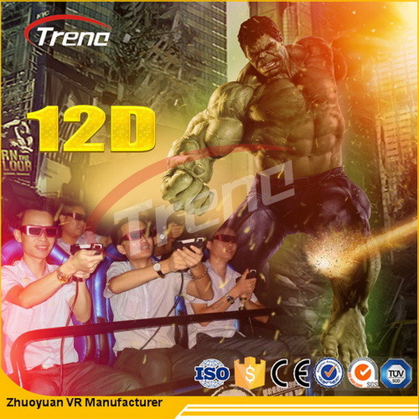 Cinéma de dimensions de Digital 7, théâtre du cinéma 7d avec l'effet de champ de