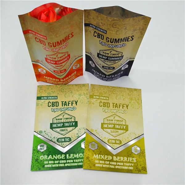 Ziplock листья цветка осеменяют упаковку ручки ладана мешка ребенка сумок съестного засорителя Gummies упаковывая устойчивую