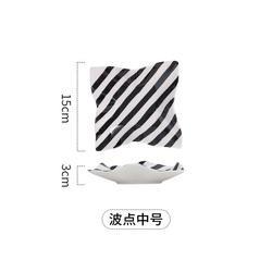 Luxury Nordic Style Ceramic Plates , Bohemian Plate Set For Restaurant