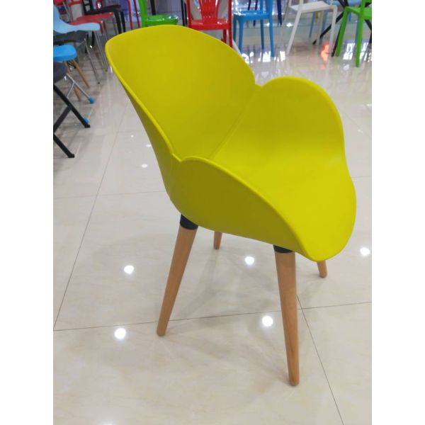 Modern leisure dessert shop dining chair business negotiation clear bar chair high stool coffee shop Nordic simple chair