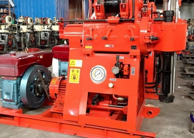 Rock Mining 200m Soil Testing Drilling Rig GK 200 For Engineering Sampling