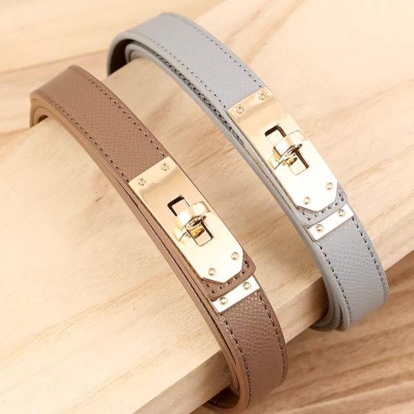 Adjustable belt, alloy buckle, leather texture, fashion accessory, minimalist